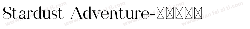 Stardust Adventure字体转换